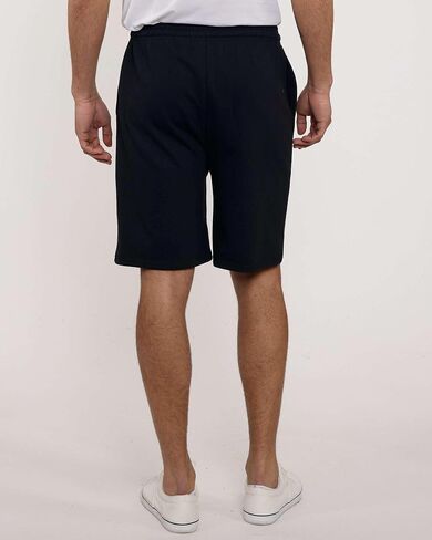 Real Essentials 3 Pack: Men’s 9" Cotton Fleece Sweat Short – Casual Gym, Lounge & Sleep Shorts with Pockets in Saudi Arabia