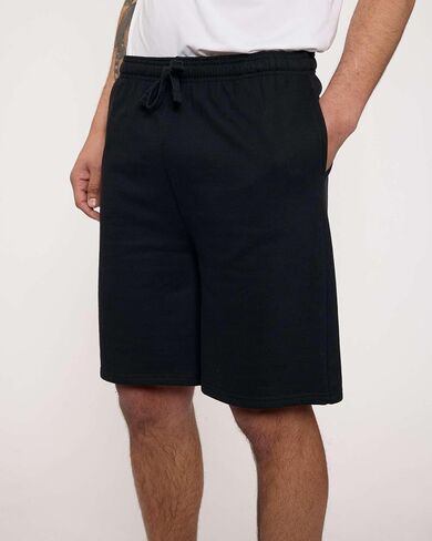 Real Essentials 3 Pack: Men’s 9" Cotton Fleece Sweat Short – Casual Gym, Lounge & Sleep Shorts with Pockets in Saudi Arabia