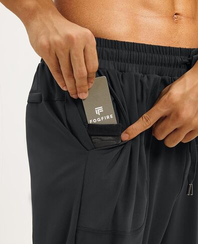 ركض الرجال مع Mesh & Zipper Pocket مدببة الوزن الخفيف وزن السراويل الرياضية المسار الرياضي لتمرين الصالة الرياضية تشغيل in Kuwait