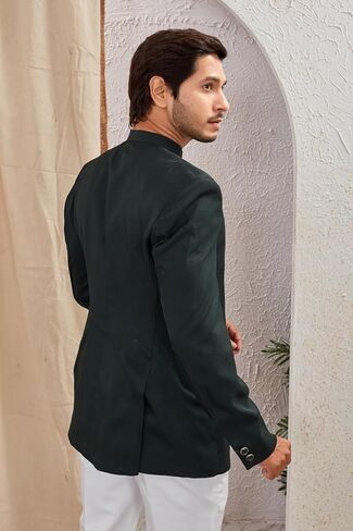 Indian Ethnic Jodhpuri Casual Slim Fit Waist Coat Bandhgala Jacket for Men (Only Jodhpuri Jacket) in Kuwait