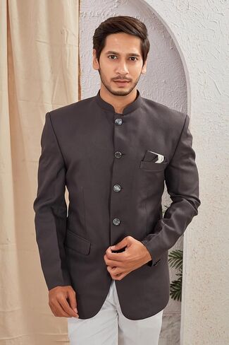 الهندي العرقي Jodhpuri عرضة ضئيلة النحافة معطف الخصر باندهغالا سترة للرجال (فقط سترة جودبوري) in Kuwait