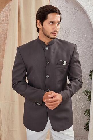 الهندي العرقي Jodhpuri عرضة ضئيلة النحافة معطف الخصر باندهغالا سترة للرجال (فقط سترة جودبوري) in Kuwait