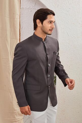 الهندي العرقي Jodhpuri عرضة ضئيلة النحافة معطف الخصر باندهغالا سترة للرجال (فقط سترة جودبوري) in Kuwait