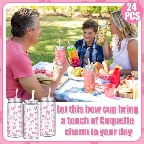 Chuangdi 24 Sets 14 oz Cow Themed Plastic Milk Bottles with Straws and Metal Lids 24 Plastic Bottles 25 Paper Straws Cow Print Tumbler Reusable Milk Jar Containers for Party Favors Birthday Supplies in Saudi Arabia