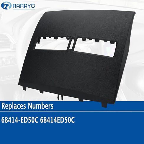 Front Upper Center Dash Air Vent Trim Bezel Replacement for Nissan Versa 2007-2012 Direct Fit OEM 68414-ED50C 68414ED50C Waterproof & Dustproof Design in Saudi Arabia