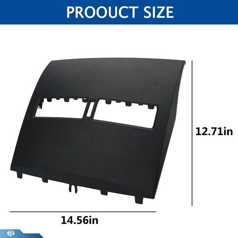Front Upper Center Dash Air Vent Trim Bezel Replacement for Nissan Versa 2007-2012 Direct Fit OEM 68414-ED50C 68414ED50C Waterproof & Dustproof Design in Saudi Arabia