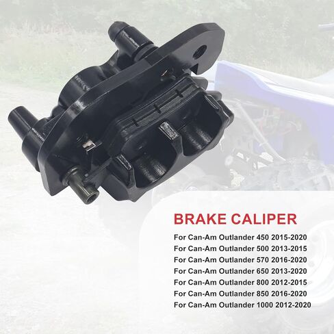 Triumilynn Front Right Brake Caliper for Can-Am Outlander 450 500 570 650 800 850 1000, Renegade 500 570 650 800 850 1000# 705600861 703500967 with Pads in Saudi Arabia