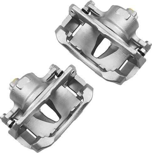 Front Brake Caliper with bracket compatible with 2002-2006 Toyota Camry - Front Driver and Passenger Side, 19-B2702 19-B2703, Pair Set of 2 in Saudi Arabia