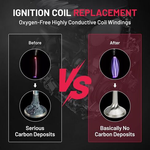 BDFHYK Ignition Coils Pack Compatible with 2007 2008 2009 2010 Hyundai Santa Fe Kia Rondo Magentis Optima l4 V6 2.4L 2.7L Coil for UF558 C1567 SKIC168 C782 5C1624 GN10441 21A0103 GN10569 Set of 6 in Kuwait