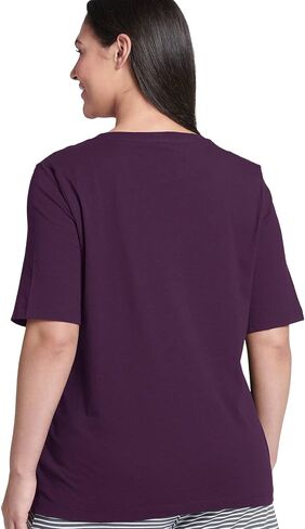 Jockey Women's Sleepwear Everyday Essentials 100% Cotton Short Sleeve Tee in Saudi Arabia