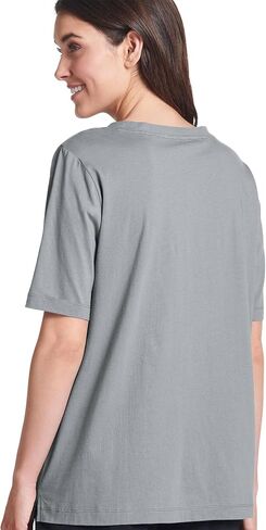 Jockey Women's Sleepwear Everyday Essentials 100% Cotton Short Sleeve Tee in Saudi Arabia