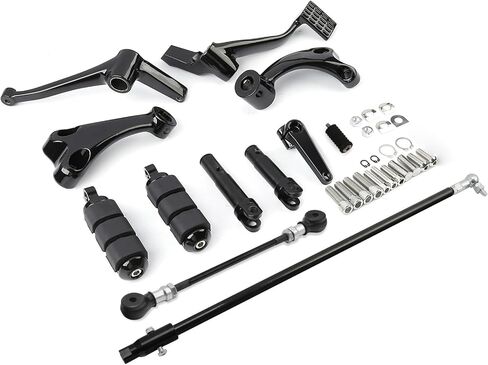 TCMT Forward Controls Pegs Levers Linkages Fits For Harley Sportster Iron 883 1200 2014-2022 SuperLow XL883 XL1200 2014-2019 Roadster XL1200CX 2016-2020 Forty-Eight 2014-2022 Seventy-Two 2014-2016 in Saudi Arabia