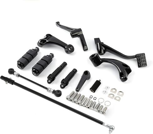 TCMT Forward Controls Pegs Levers Linkages Fits For Harley Sportster Iron 883 1200 2014-2022 SuperLow XL883 XL1200 2014-2019 Roadster XL1200CX 2016-2020 Forty-Eight 2014-2022 Seventy-Two 2014-2016 in Saudi Arabia