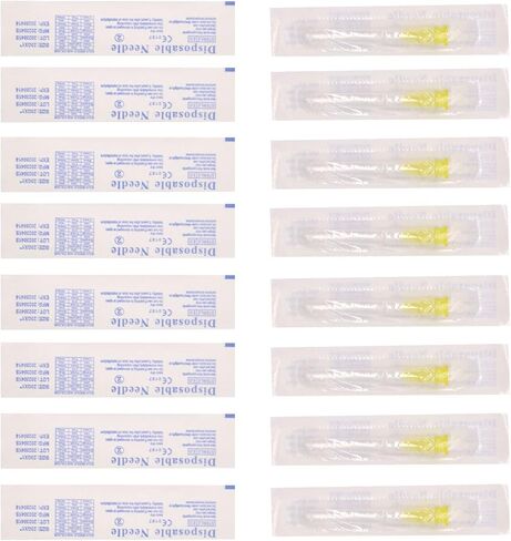 100Pack 18 Gauge 1 inch,Lab Measuring Supplies, Individually Packed in Saudi Arabia