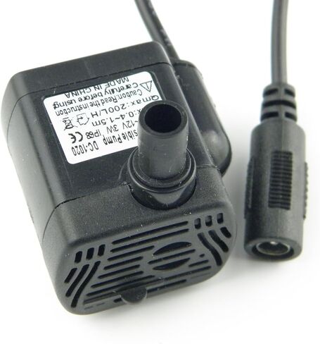مضخة مياه غاطسة صغيرة من CHANCS USB-1020 بقدرة 200 لتر/ساعة تيار مستمر 3.5-9 فولت مع USB لطاقة USB in Saudi Arabia