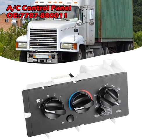 لوحة التحكم A/C تناسب Mack CH613 CV713 2001-2005# 1000149542A ، 880011،7787-880011 ، 1000149542 ، 3899002 ، 850-7450 ، 11-1225 in Kuwait