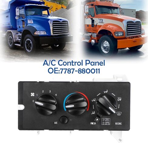 لوحة التحكم A/C تناسب Mack CH613 CV713 2001-2005# 1000149542A ، 880011،7787-880011 ، 1000149542 ، 3899002 ، 850-7450 ، 11-1225 in Kuwait