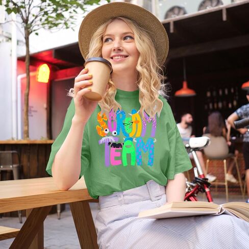 Halloween Shirt Scream Shirt Women Funny Halloween Party T-Shirt Cute Halloween Print Tops Ghost Letter Tee in Kuwait