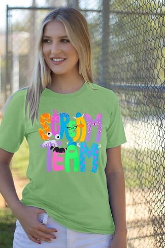 Halloween Shirt Scream Shirt Women Funny Halloween Party T-Shirt Cute Halloween Print Tops Ghost Letter Tee in Kuwait