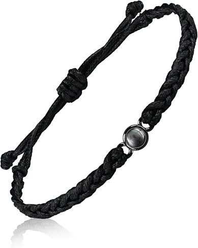Custom Bracelets with Picture Inside, Picture Bracelet Personalized Photo, Memorial Gifts for Loved One in Kuwait