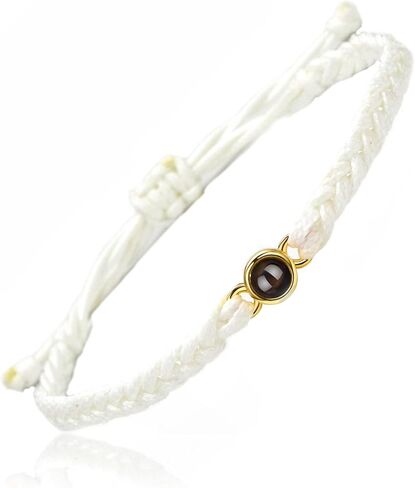 Custom Bracelets with Picture Inside, Picture Bracelet Personalized Photo, Memorial Gifts for Loved One in Kuwait
