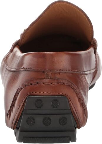 Donald J Pliner Men's Dacio Driver Driving Style Loafer, Black-Snake Print Leather, 15 in Saudi Arabia