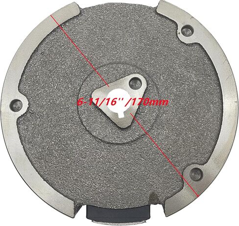 دولاب الثقل مع Magneto و Coil Coil 12VDC لمصباح الأماكن الأمامية على ميناء شحن المفترس بواسطة Loncin 212cc 6.5 HP 170F محرك غاز 0.71 "حجم دولاب الموازنة (كبير) in Kuwait