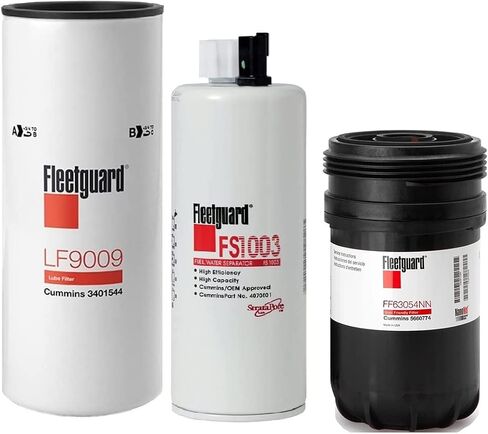 LF9009 - FS1003 - FF63054NN Fleetguard Filters Kit For Cummins in Saudi Arabia