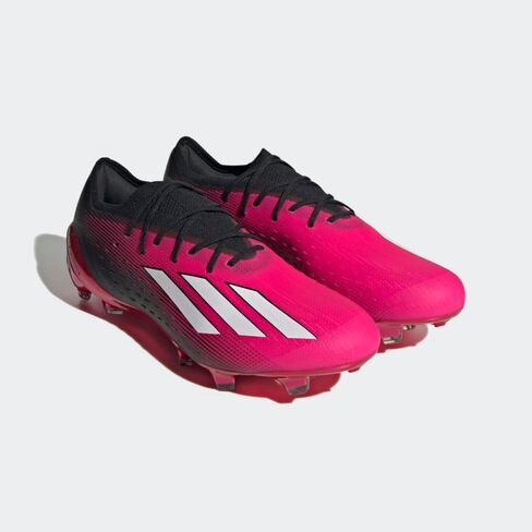 adidas Men's X Speedportal.1 Firm Ground Soccer Cleats, Pink, Size 8 in Saudi Arabia