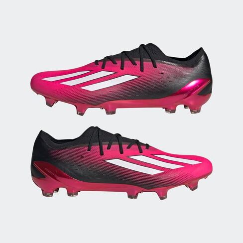 adidas Men's X Speedportal.1 Firm Ground Soccer Cleats, Pink, Size 8 in Saudi Arabia