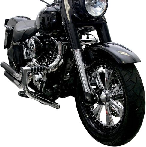 1710 Magnumbar Chrome Front Highway Bar (Magnumbar 00-16 Flst Softail Models) in Saudi Arabia