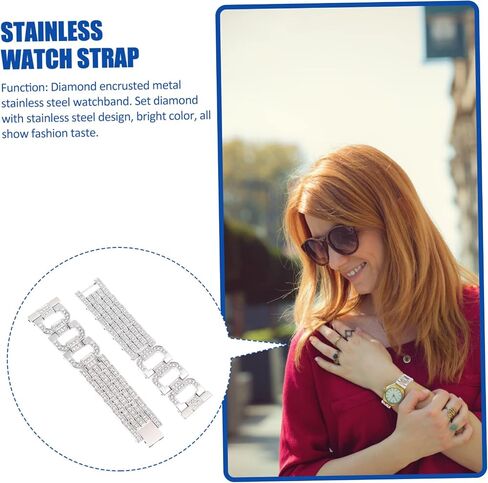 LIFKOME 1Pc Watch Strap for Watch Elegant Durable Replacement Wristband Comfortable Fit Easy Installation in Saudi Arabia