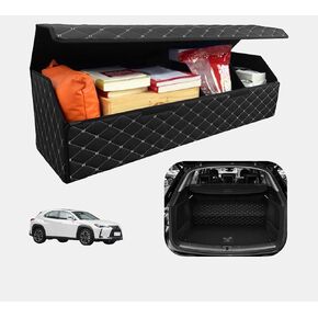 Car Trunk Organizer for LX 470/570 - Custom Fit, 4-Layer Cover, Large Space Outdoor Trunk Organizer with Leather, Hook and Loop Fastener Fix, All-Season Use in Kuwait
