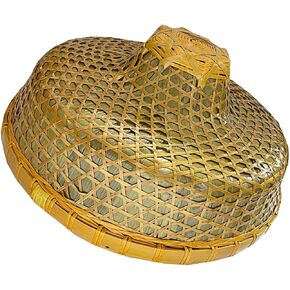 Weaving Sun Hat Lightweight Rain Blocking Hat Comfortable Farmer Fishing Hat for Outdoor Use for Dance Performances and Garden Activities Khaki in Kuwait