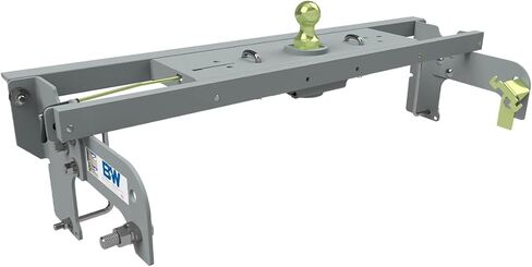 B&W Trailer Hitches Turnoverball Gooseneck Hitch - GNRK1067 - Compatible with 2001-2010 Chevrolet/GMC 2500 HD Trucks and 2007-2010 3500 Trucks in Saudi Arabia