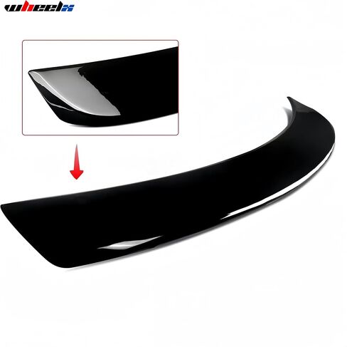 Rear Trunk Spoiler Compatible with 2011-2023 Chrysler 300 300C 300S, Duckbill Spoiler Fits for 11-23, Exterior High Kick Tail Deck Lid Wing Lip (Glossy Black) in Kuwait