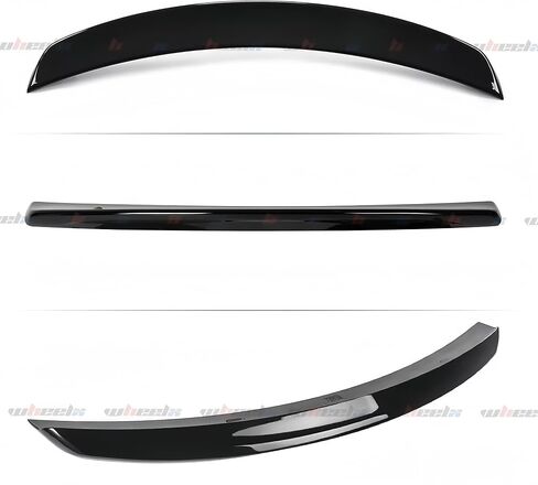 Rear Trunk Spoiler Compatible with 2011-2023 Chrysler 300 300C 300S, Duckbill Spoiler Fits for 11-23, Exterior High Kick Tail Deck Lid Wing Lip (Glossy Black) in Kuwait