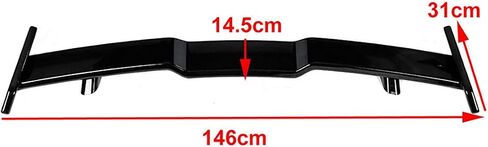 المفسد الخلفي Paisen لعام 2018-2025 Toyota 8th Gen Camry le se xle xse trunk spoiler spoiler splitter gloss black abs in Saudi Arabia