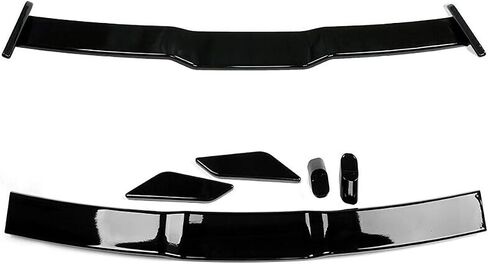 المفسد الخلفي Paisen لعام 2018-2025 Toyota 8th Gen Camry le se xle xse trunk spoiler spoiler splitter gloss black abs in Saudi Arabia