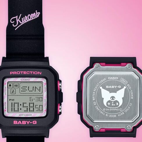 Casio Baby-G Plus Kuromi Collaboration Watch BGD10KKM-1 in Saudi Arabia