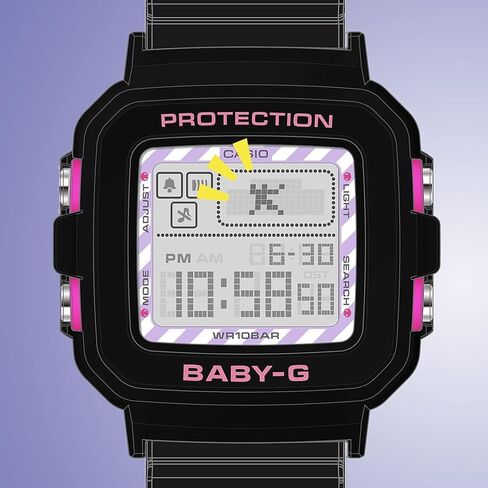 Casio Baby-G Plus Kuromi Collaboration Watch BGD10KKM-1 in Saudi Arabia