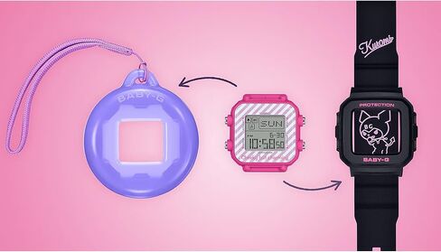 Casio Baby-G Plus Kuromi Collaboration Watch BGD10KKM-1 in Saudi Arabia