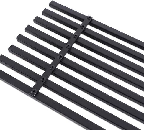 PIT66 PIT66 PUMPER LOWER BILLET GRILLE INSERT ، متوافق مع Ford 2009-2014 F150 F-150 Pickup Black Fendizontal Grill (Not Fit Harley Davidson and Raptor) F66789H in Kuwait