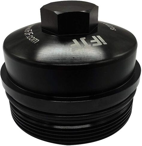iFJF EC781 Oil Filter Cap Replacement for FL2016 2003-2007 6.0L 2008-2010 6.4L Powerstroke F250 F350 F450 F550 Super Duty 2003-2005 Excursion 1840754C91 3C3Z-6766-CA(cap) in Saudi Arabia