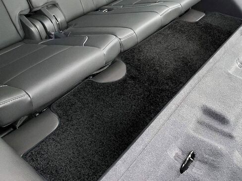 CarsCover Custom Fit 2015-2019 GMC Yukon Front Row, 2nd Row, and Rear Row Carpet Car SUV Floor Mats Heavy Cushion Ultramax Asphalt Black in Saudi Arabia