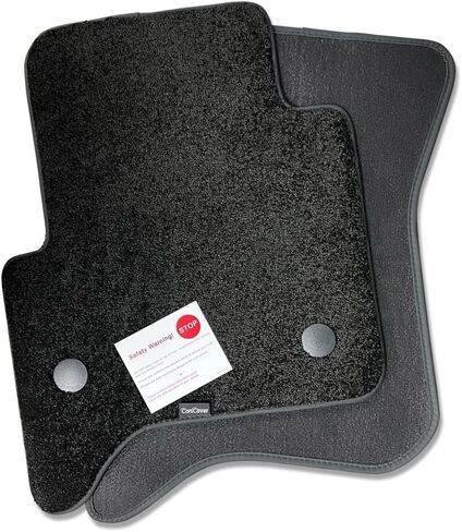 CarsCover Custom Fit 2015-2019 GMC Yukon Front Row, 2nd Row, and Rear Row Carpet Car SUV Floor Mats Heavy Cushion Ultramax Asphalt Black in Saudi Arabia