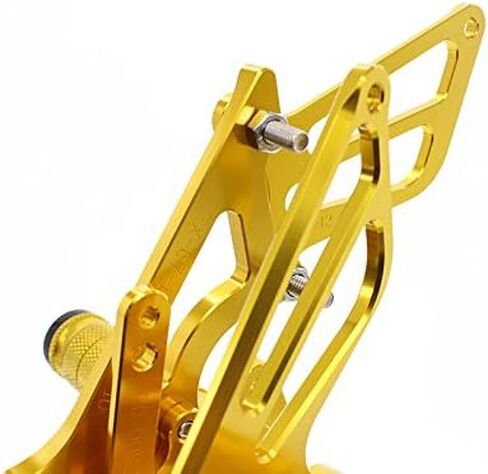 FXCNC CNC CBR1000RR BILLET دراجة نارية الأوتاد الخلفية الأوتاد الخلفية مجموعة الأقدام لوحات القدم القابلة للتعديل بالكامل متوافقة مع CBR1000 RR 2004 2005 2006 2007 in Saudi Arabia