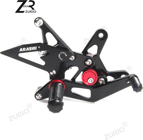 V2.0 REALSETS قابل للتعديل متوافق مع Kawasaki Ninja ZX6R ZX636 2007-2008 ، أسود in Kuwait