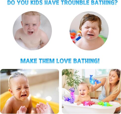 4 Pcs LED Fidgets Sensory Tubes for Toddlers ,Cute Animal Sensory Fidget Toys for Girls and Boys,Stress Relief,ADHD Toys,Sensory Toys Gift for Kids (Animal) in Kuwait