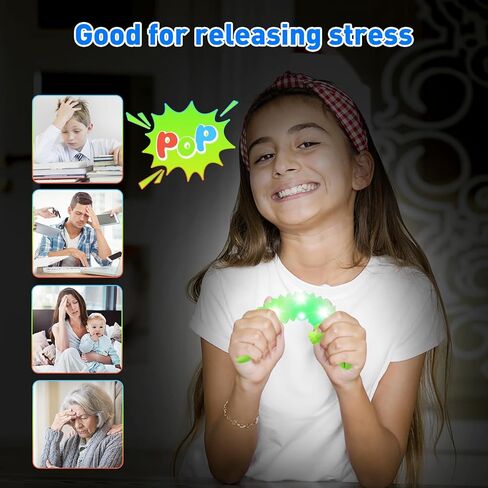 4 Pcs LED Fidgets Sensory Tubes for Toddlers ,Cute Animal Sensory Fidget Toys for Girls and Boys,Stress Relief,ADHD Toys,Sensory Toys Gift for Kids (Animal) in Kuwait